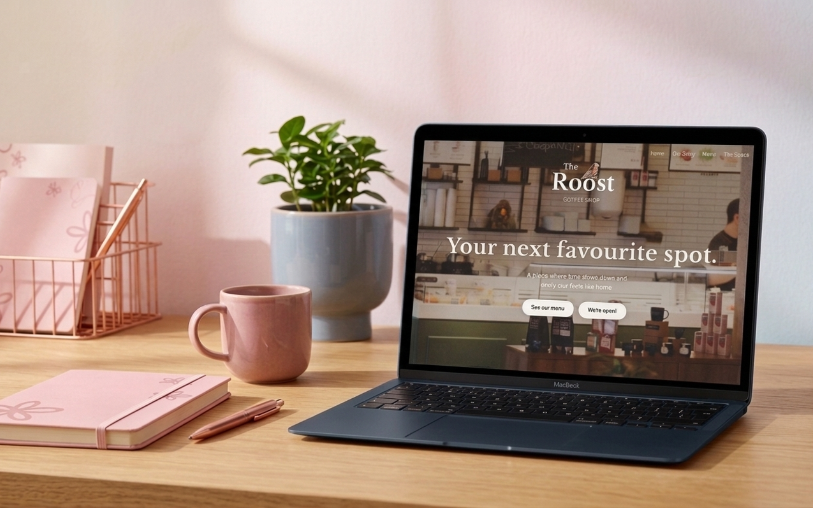 Aperçu du site The Roost Coffee